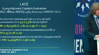 Нео- и адъювантная химиотерапия в хирургии НМРЛ. Почему показана? Взгляд хирурга