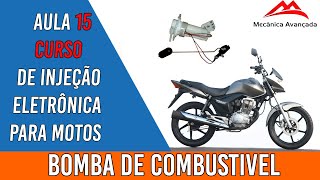 Aula 15 bomba de combustivel - Curso de injeção eletrônica de motos