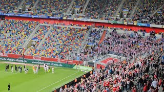 Fortuna Düsseldorf vs Holstein Kiel 06.05.23 Die Kieler Verabschieden sich von den eigenen Fans😉