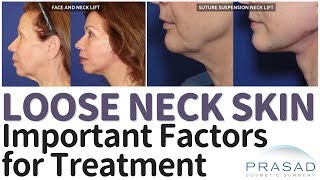 Loose Neck Skin - Surgical and Non-Surgical Treatment Options