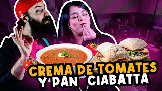 Pan Ciabatta y Crema de Tomate! (Piloto Bar de la Glotonería)