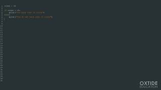 Computer Science | Python: ELIF Statements