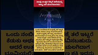 ನಾವು ಉತ್ತರ ದಿಕ್ಕಿಗೆ ತಲೆಯನ್ನು ಇಟ್ಟು ಏಕೆ ಮಲಗಬಾರದು?