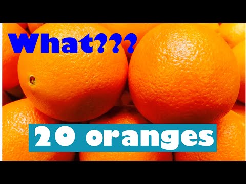How many squeezed oranges make a cup?