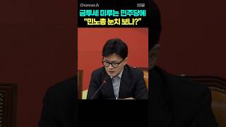 금투세 미루는 민주당에 \