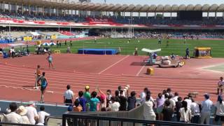 ゴールデングランプリ陸上2017　男子走高跳 2m20