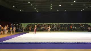 Rebecca en Ties NK Acrogym 2019