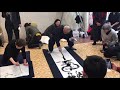 calligraphy performance