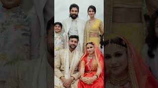 Actor AlluArjun Family in Varuntej 💕 Lavanya Marriage photos|#shortsfeed #shorts #trending #viral