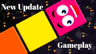 Worms zone io New Blocks Snake Gameplay | Worms zone 2022 new update | worm zone new update gameplay