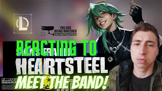 REACTING TO HEARTSTEEL 2023: MEET THE BAND | League of Legends