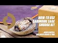 How-To Use Sarimoire Sage Smudge Kit | How-To Burn Sage | Joshua Sawtell