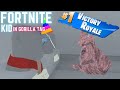 When FORTNITE KID plays GORILLA TAG