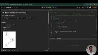 LeetCode 145- Binary Tree Postorder Traversal | Recursive C++ Solution | Easy DSA Interview Question