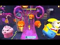 minion rush special mission full game play pumpkin parade at halloween volcano fhd