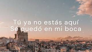 Un beso en Madrid - TINI, Alejandro Sanz - (Letra - Lyrics)