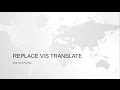 Replace and Translate in sql