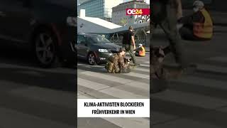 Klima-Aktivisten blockieren Frühverkehr #shorts