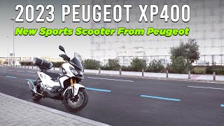 New Sports Scooter From Peugeot - The New 2023 Peugeot XP400