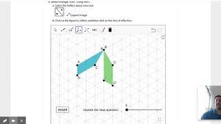 Illustrative Math | Grade 8 | Unit 1 Lesson 3 | Using Geogebra