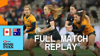 Canada Shock Australia | Women's 3rd Place Play-off - Vancouver HSBC SVNS - Full Match Replay