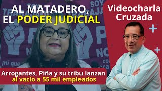 #VideocharlaCruzada | Chamaquean a jueces: ministro Zaldívar; reto de AMLO a 5 magnates