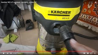 Karcher WD 6 P naprawa - wymiana silnika DIY