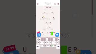 cryptogram: word logic puzzles (code 1492) level 41