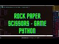 ASMR Programming - rock paper scissors game python - no talking