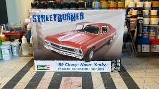 Unboxing the Revell 1969 Chevy Nova Yenko.