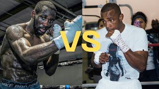 TERENCE CRAWFORD training vs ERISLANDY LARA training