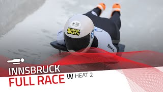 Innsbruck #2 | BMW IBSF World Cup 2020/2021 - Women's Skeleton Heat 2 | IBSF Official