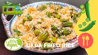 How To Make Okra Rice | Okra Fried Rice | Vegan YouTube