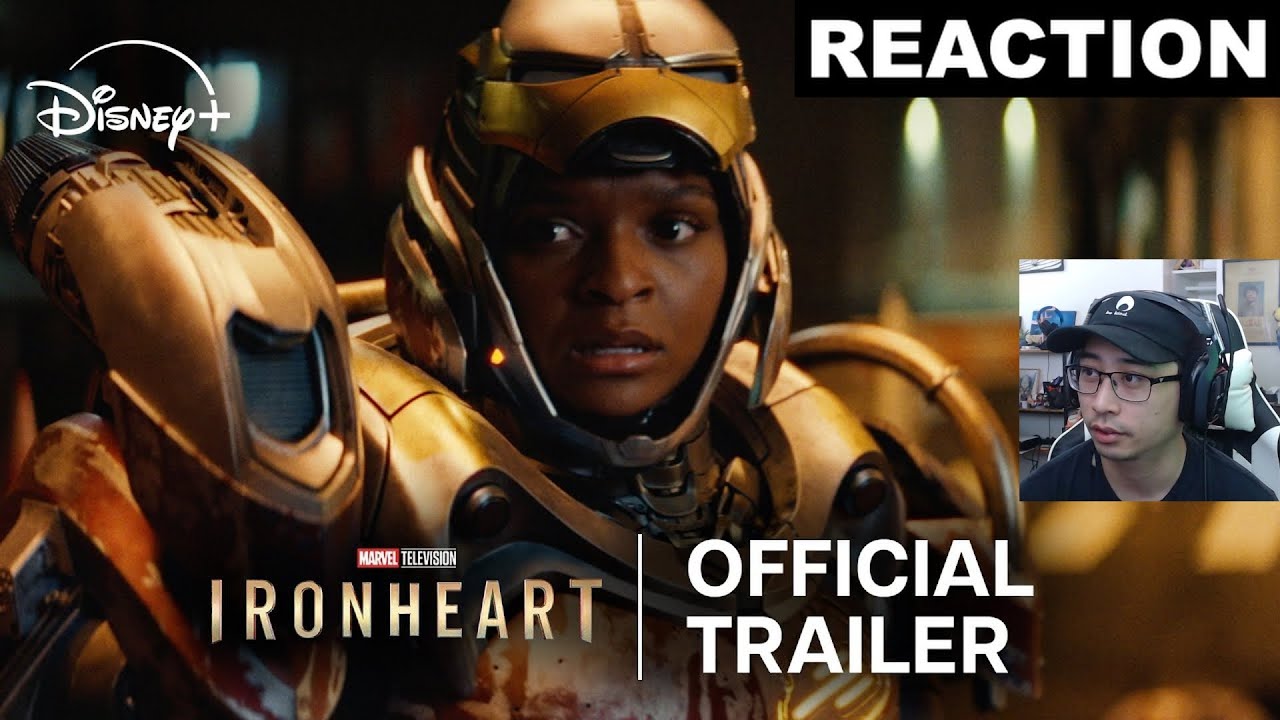 Reaction Marvel Television S Ironheart Official Trailer Disney