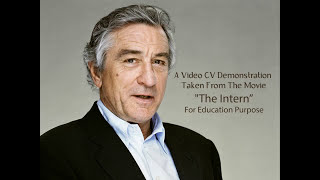 Video CV/Resume Demo by Robert De Niro