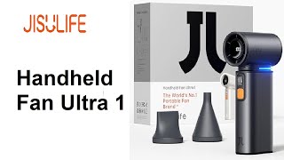 JISULIFE Portable Handheld Turbo Fan