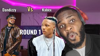 Dandizzy vs Kabex  go at each other in a heavy d!ss battle . Who wins? (Reaction).