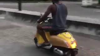 Paul Of The Defunct P-Square Spotted Riding An Okada