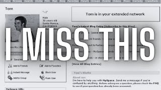 I Miss MySpace — The Internet Before Algorithms