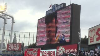 2015/6/28 ﾔｸﾙﾄ6-4ｼﾞｬｲｱﾝﾂ 山田哲人ﾋｰﾛｰｲﾝﾀﾋﾞｭｰ