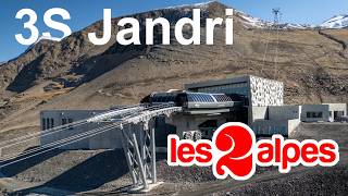 Construction du 3S Jandri - Les 2 Alpes - Automne 2024