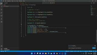 RSA Algorithm in cryptography Program in Java | with code 🔥