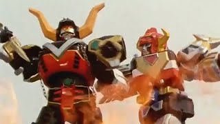 Power Rangers Lost Galaxy - Redemption Day - Magna Defender to stop Destory Mountain Dome