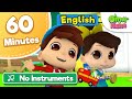 [NO INSTRUMENTS] Omar & Hana | 60 min Compilation of songs | Islamic cartoon