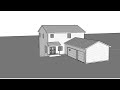 simple and efficient two story house plan design called the peter pad