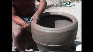 Pottery-making at Thrapsano \u0026 Margarites, Crete 1994 - RJC film9