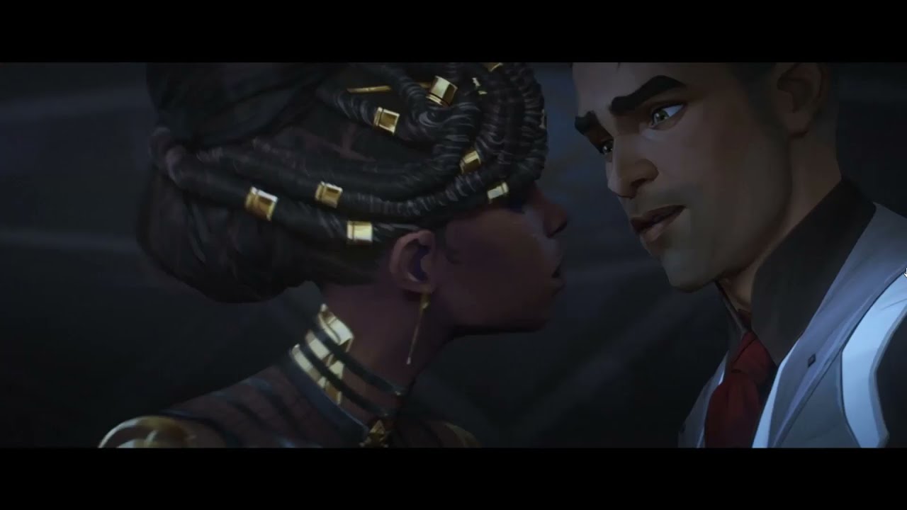 Arcane - Jayce And Mel Kiss Scene | League Of Legends - YouTube