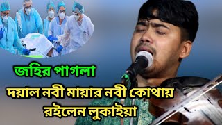 চমৎকার নবীর শান | দয়াল নবী মায়ার নবী কোথায় রইলে লুকাইয়া | জহির পাগলা | Doyal Nobi Mayar Nobi