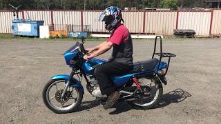 Suzuki GS125 1982 Test Ride