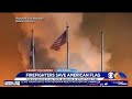 Fire chief says saving American flag `just felt like the right thing`